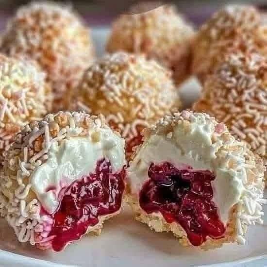 Jam-Filled Cream Cheese Cookie Truffles Recipe