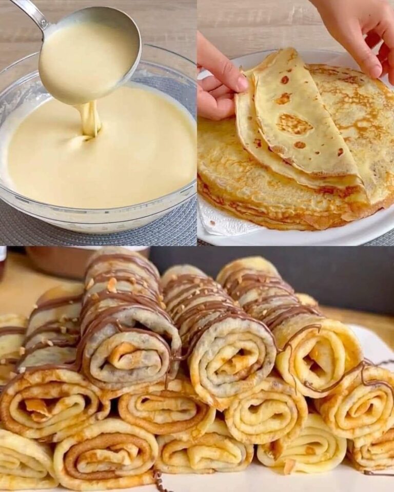 Easy Classic Homemade Crepes Recipe